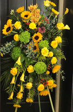 Load image into Gallery viewer, EASEL DISPLAY- YELLOW TIMES