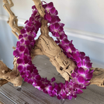 Load image into Gallery viewer, GRAD LEIS - BOMBAY DOUBLE ORCHID LEIS PLEASE ALLOW 2 DAYS FOR ORDERING