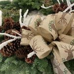 Load image into Gallery viewer, PINE HOLIDAY DECORATED WREATH