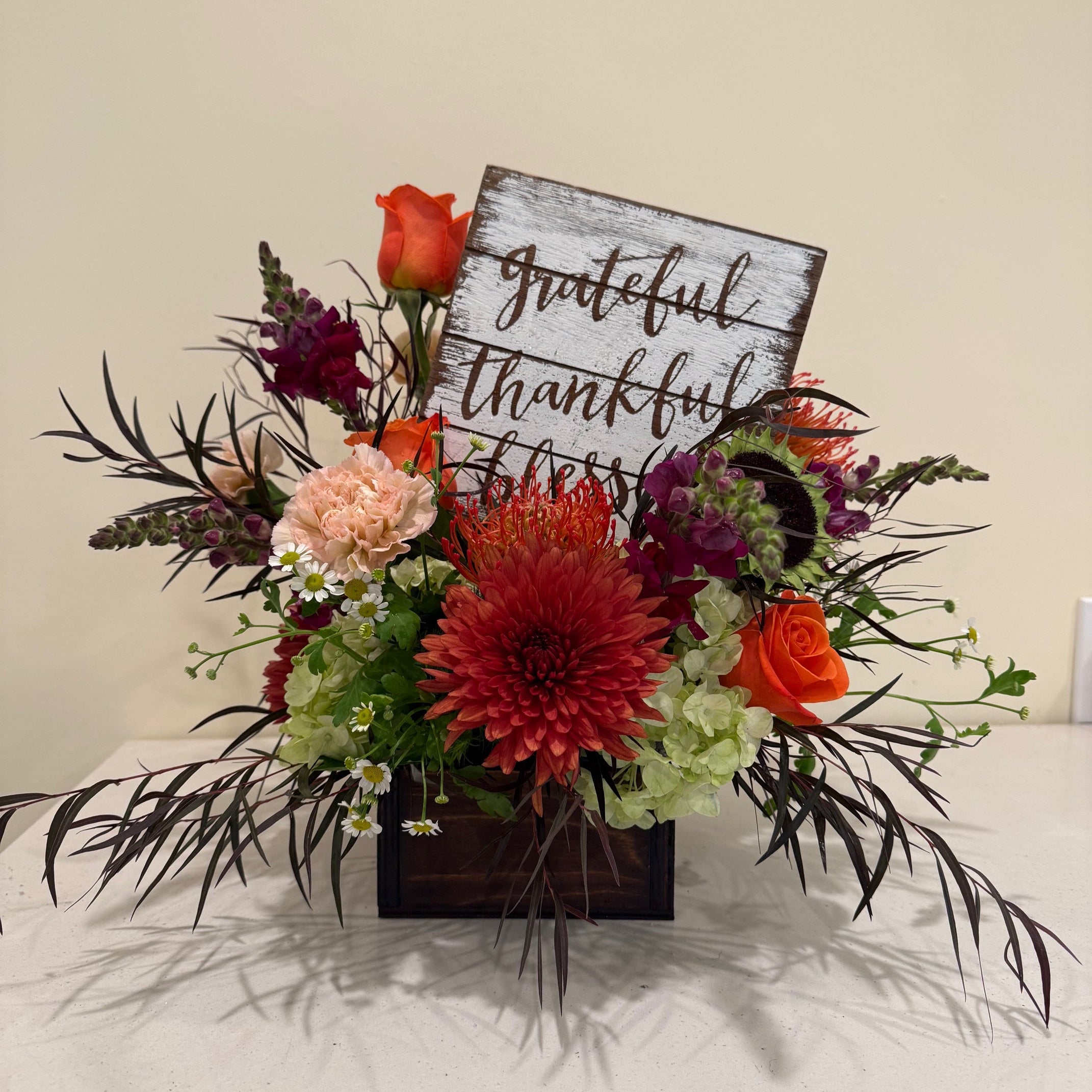 GRATEFUL THANKFUL BLESSED