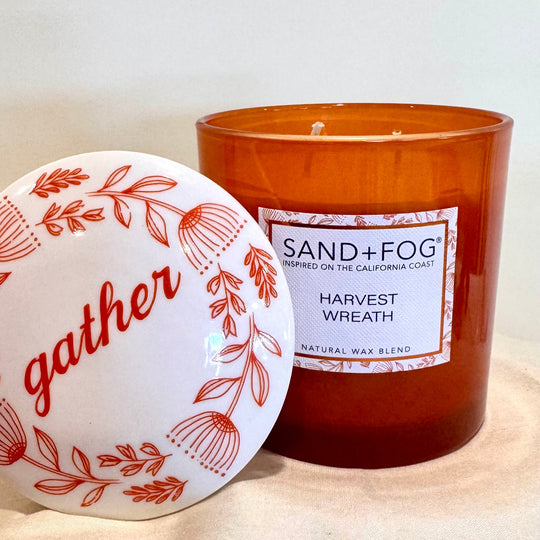 HARVEST WREATH CANDLE