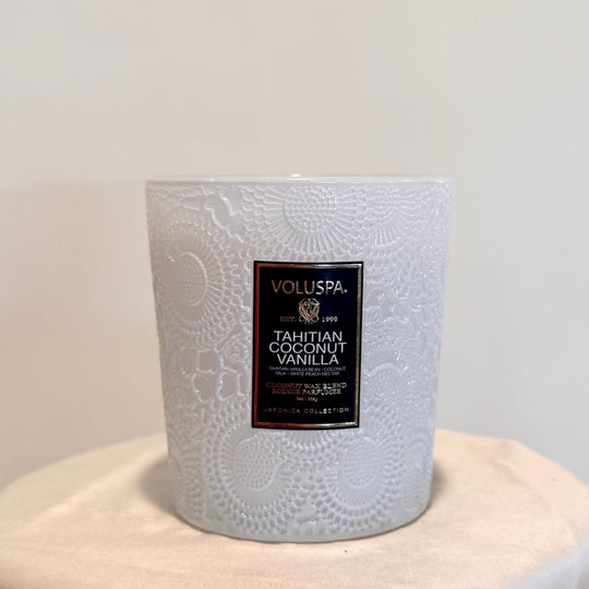 TAHITIAN COCONUT VANILLA CANDLE